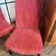 Low chairs Napoleon III - Red velvet - Around 1870