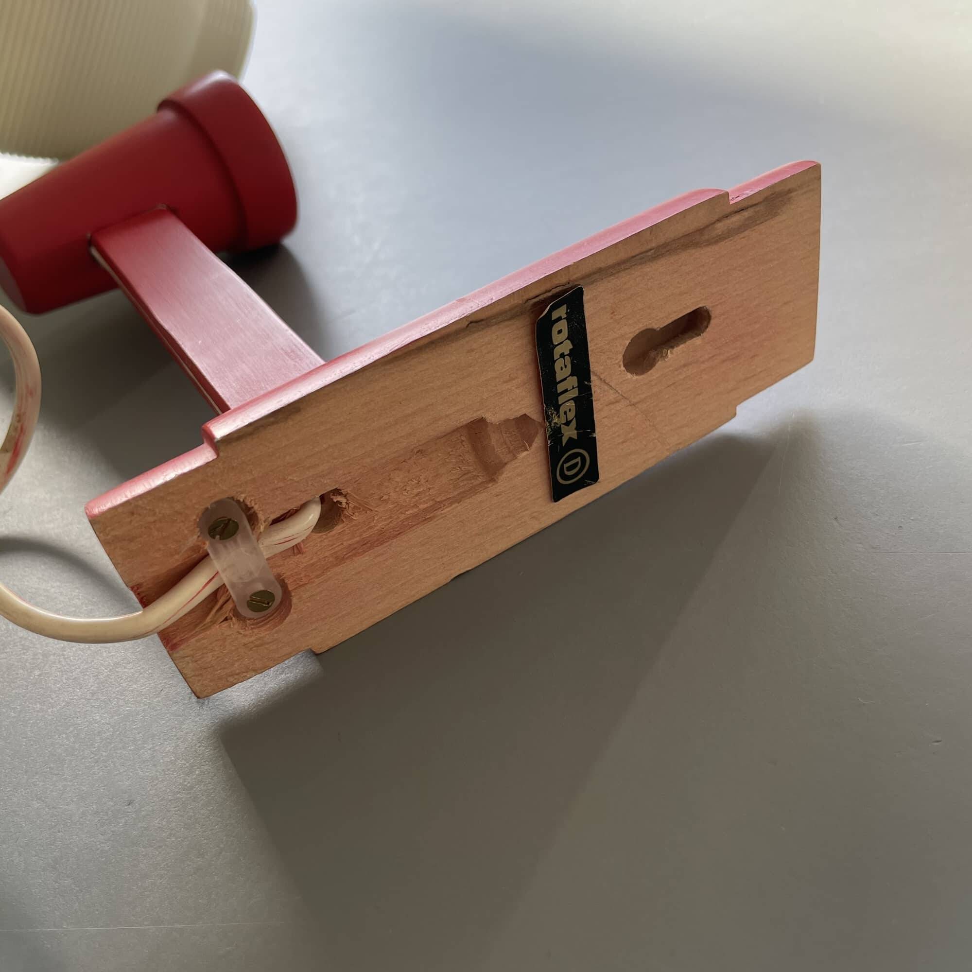 Rotaflex wall light, 1960s