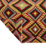 Anatolian handmade kilim rug 300 cm x 185 cm