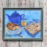 French vintage still life, signed Patou, 1999