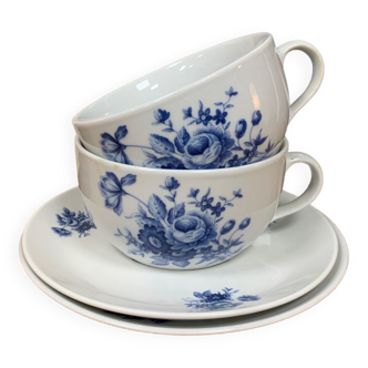 Duo tasses porcelaine