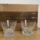 Paire de verres à whisky en cristal Baccarat - non utilisé
