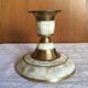 Bougeoir laiton et nacre