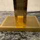 Deknudt lamp in brass, Hollywood Regency style from the 1970s.