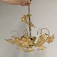 Vintage chandelier style 1960-1970 Murano, glass flowers
