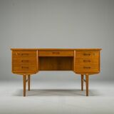 Mid-Century Modern Danish Teak Desk, 1960s