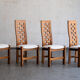 Ensemble de 4 chaises de salle à manger par Maison Regain