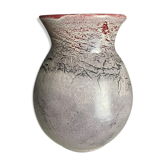 Vase Accolay 1960 ceramic