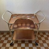 Kaymet copper and silver trolley from the 50s