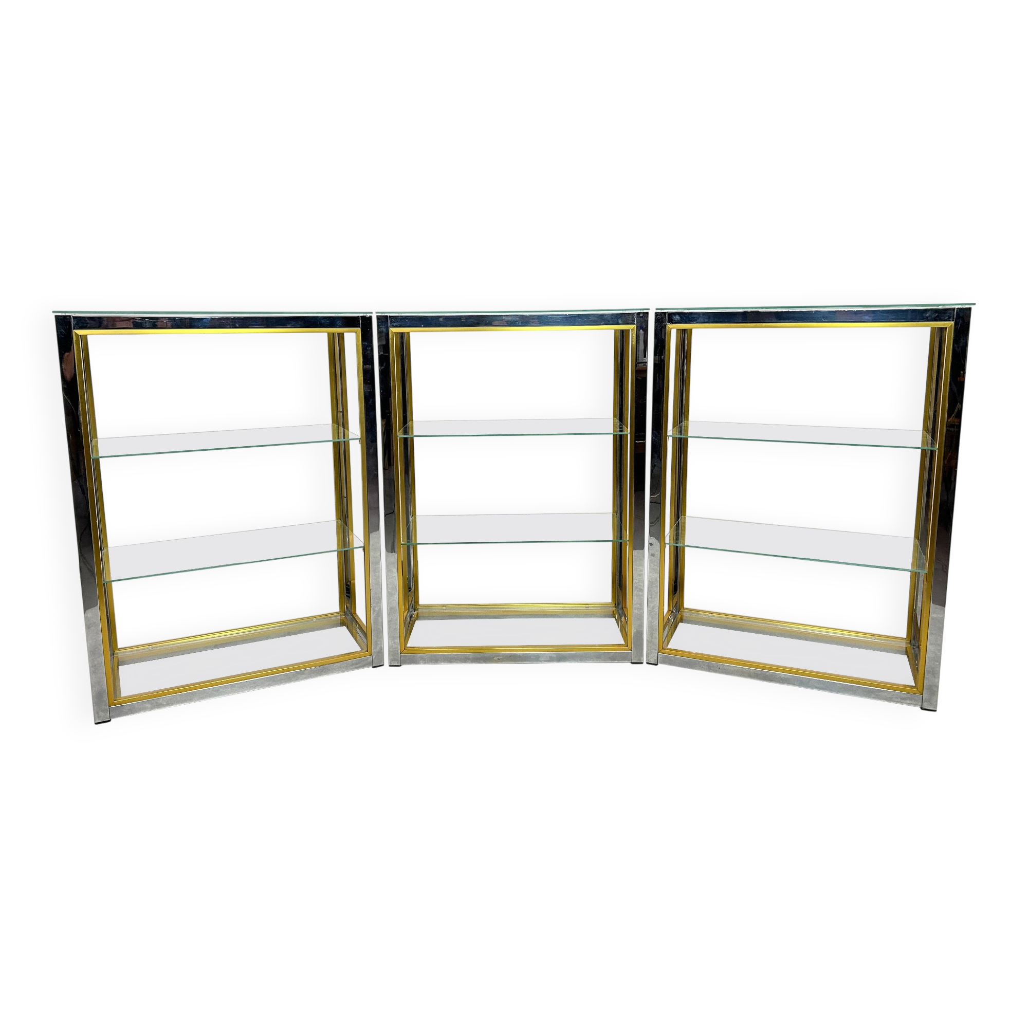 Vintage shelf units by Renato Zevi