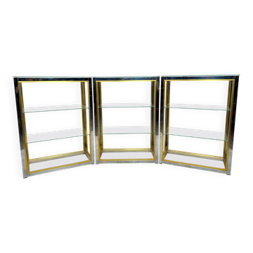 Vintage shelf units by Renato Zevi