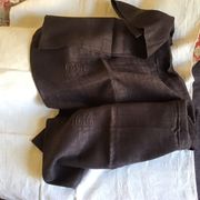 Linen case HC 180x150 purple brown