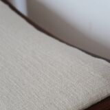 4 modernist cream chairs