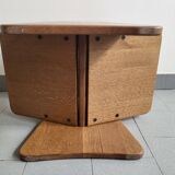 Vintage magazine holder side table 1960