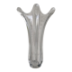 Crystal tulip vase