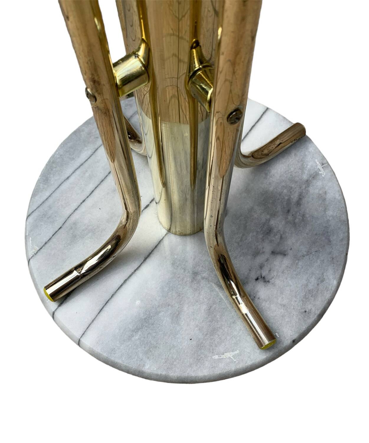 Vintage metal parrot coat rack