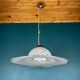 Swirling Murano glass pendant lamp, Italy, 1970s