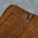 Tripod stool in solid oak, 1950s