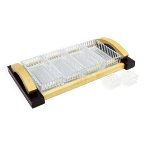 plateau miroir art deco