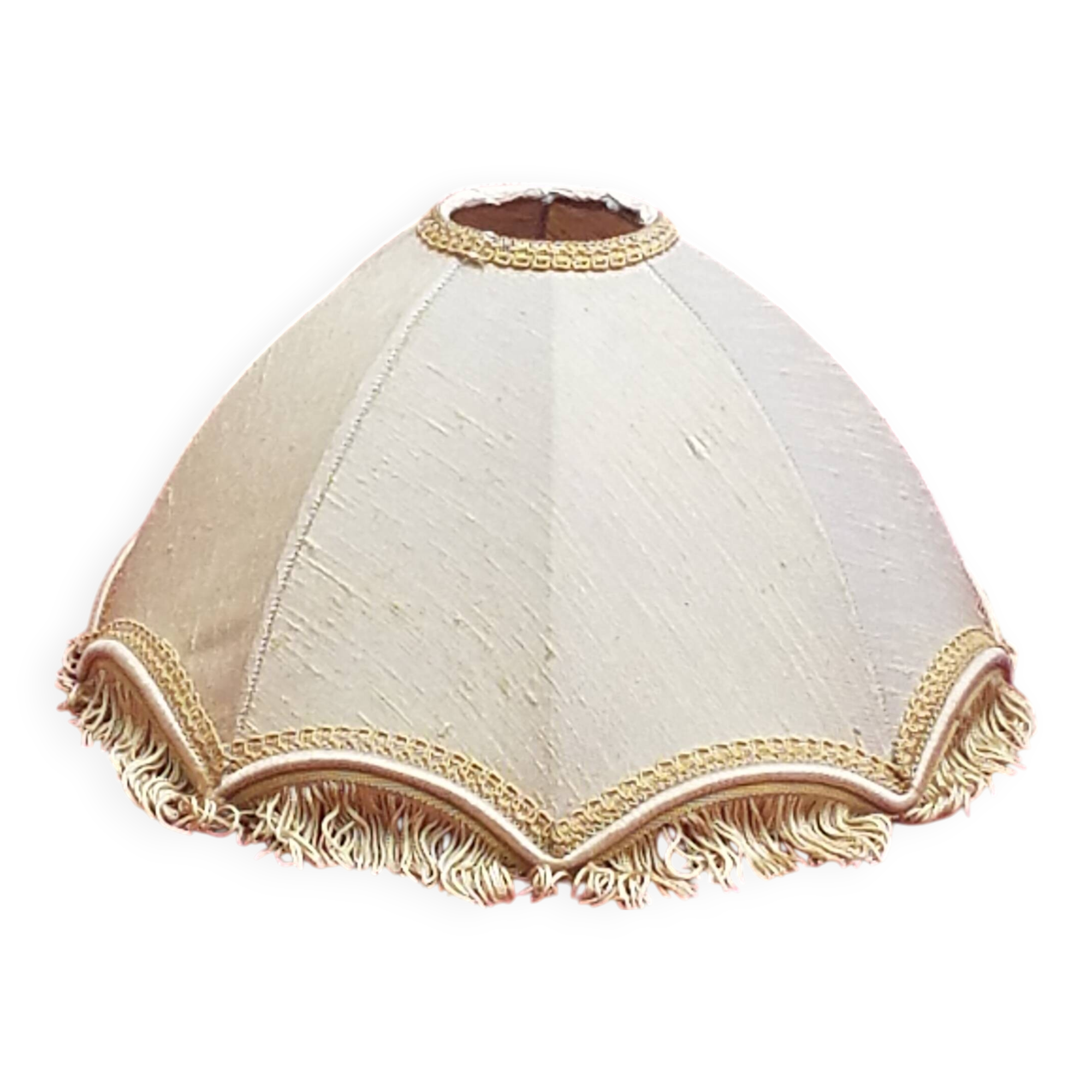 26cm fringed lampshade