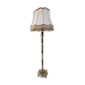 Lampadaire onyx & marble, années
