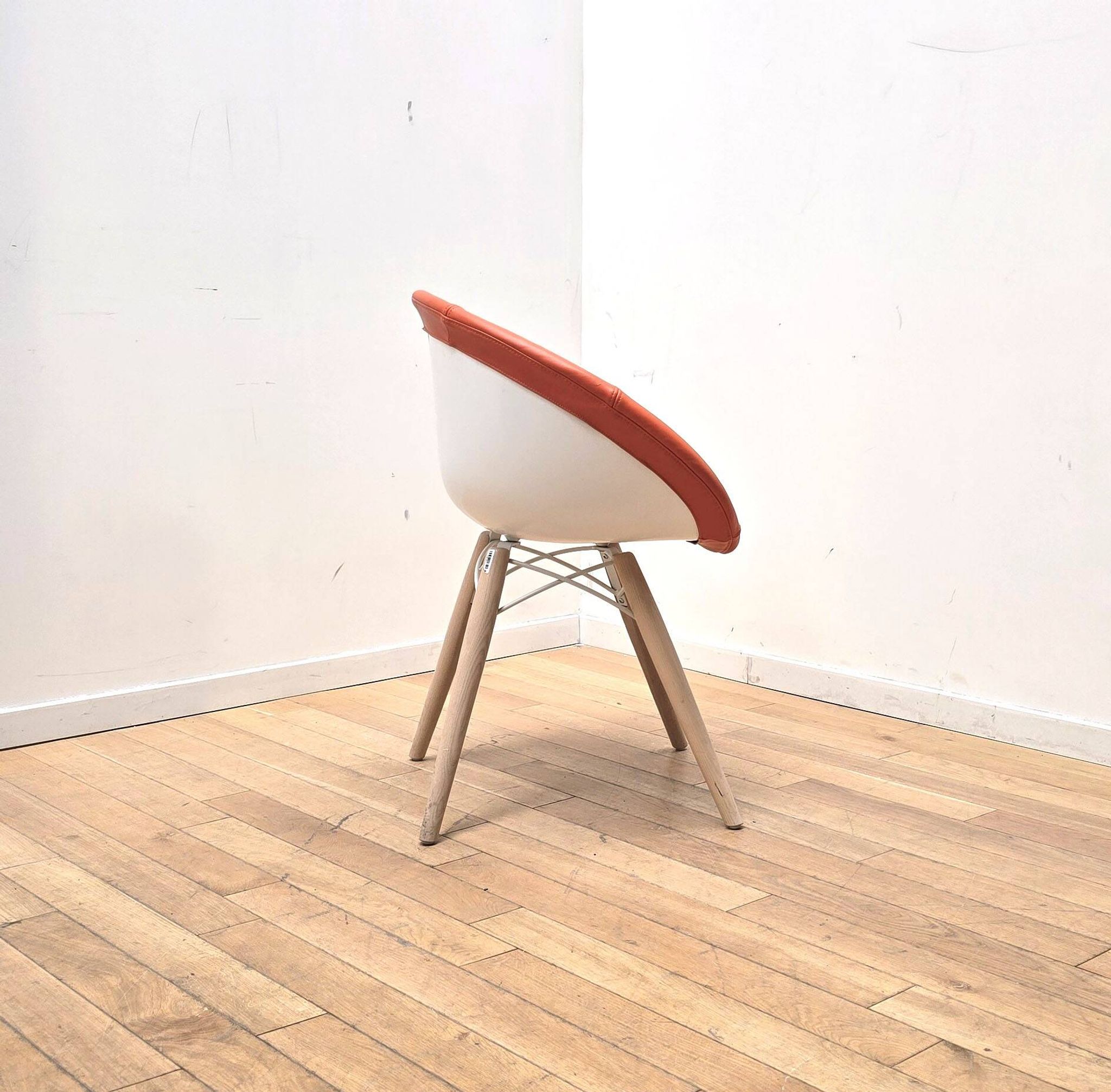Paire de fauteuils Gliss Wood 904, Pedrali