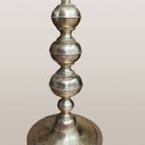 Vintage floor lamp with Murano glass leaves, 1970s