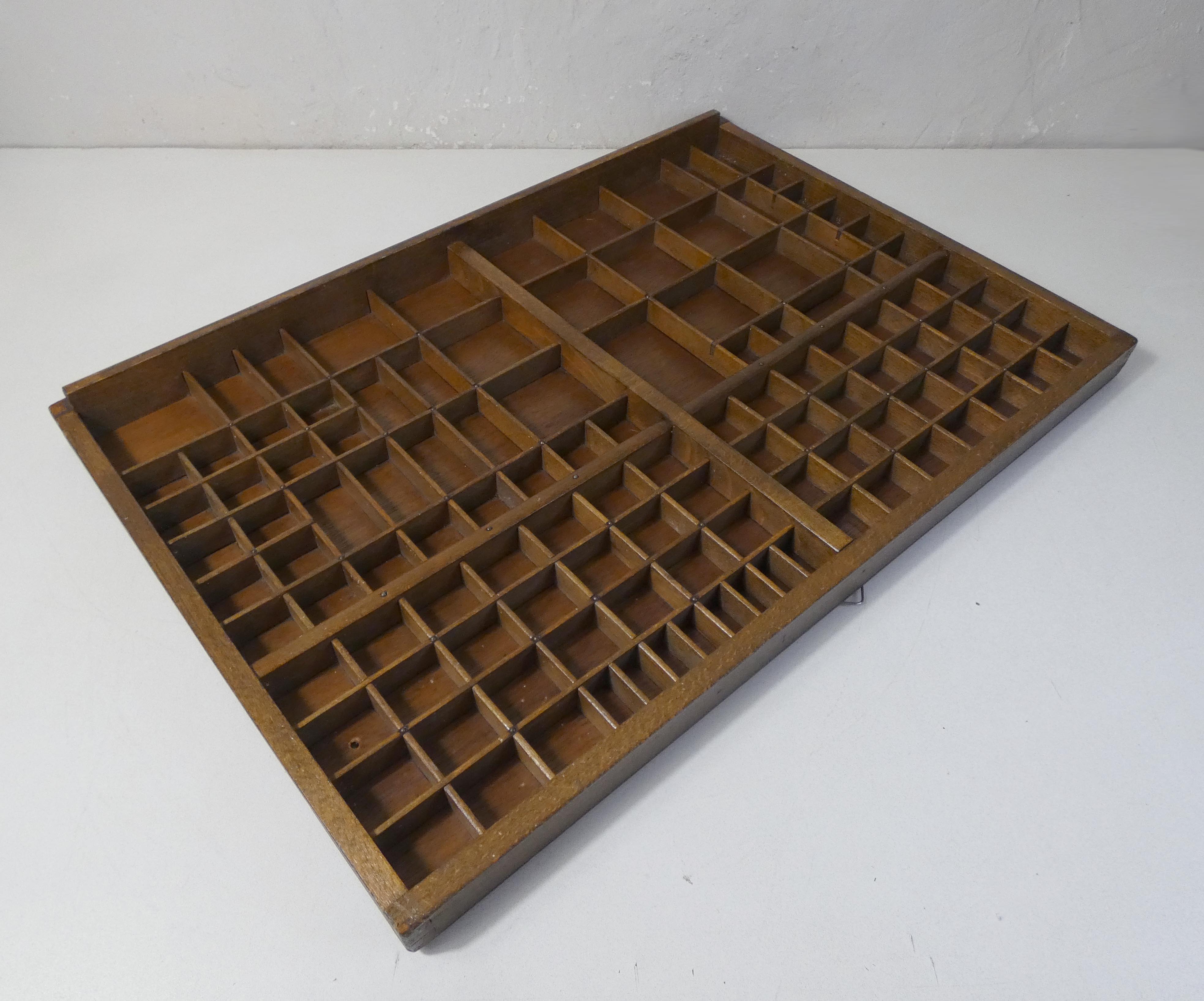 Old printing locker shelf in Trinket