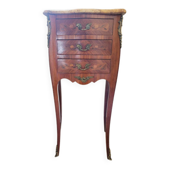 Louis XV style bedside table