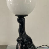 Vintage ceramic elephant lamp from the 70s