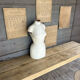 Raw wood workshop console