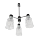 Chandelier du milieu du siècle par Drukov, 1960.