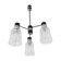 Chandelier du milieu du siècle par Drukov, 1960.