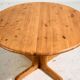 Table en pin par Rainer Daumiller, lot de 7