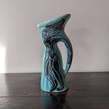 Ceramic pitcher by Jacques Sagan in Vallauris