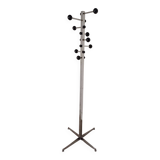 Chrome coat rack