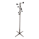 Chrome coat rack