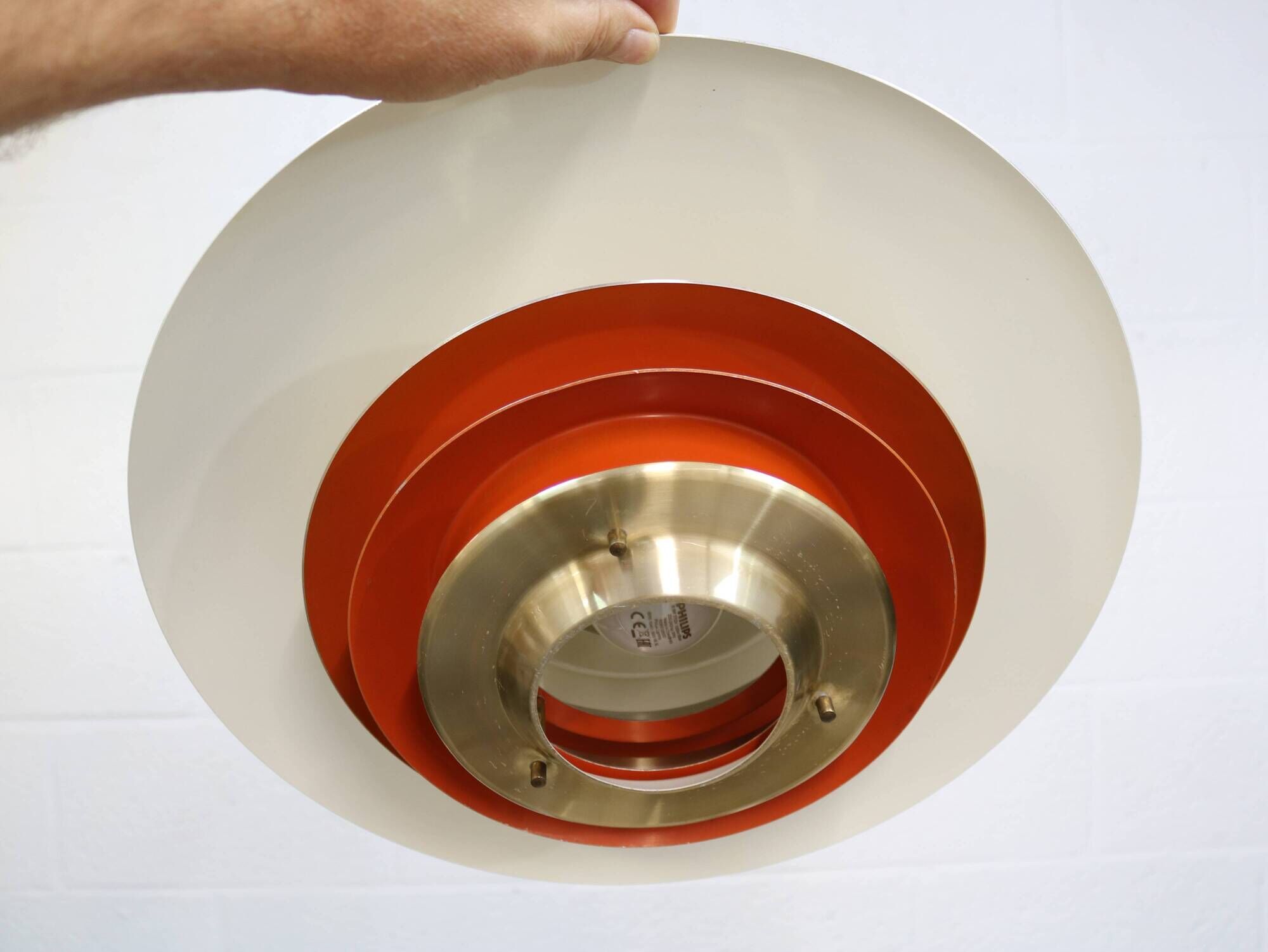Very rare old Danish design lamp by Teknika model 425  - 60's