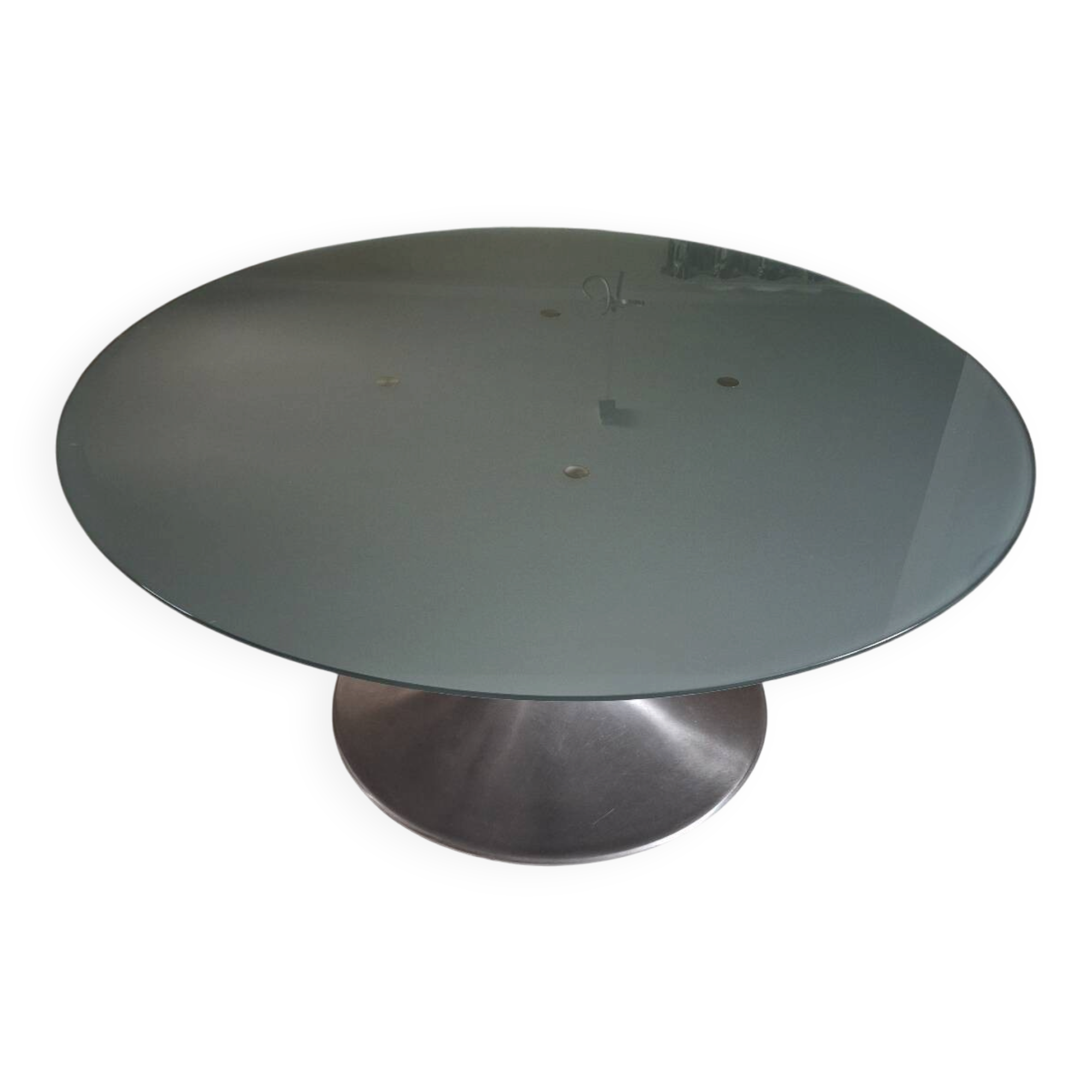 Round table Vesuvius 160 cm Gold