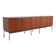 Large modernist sideboard in Indian rosewood, 1960s
