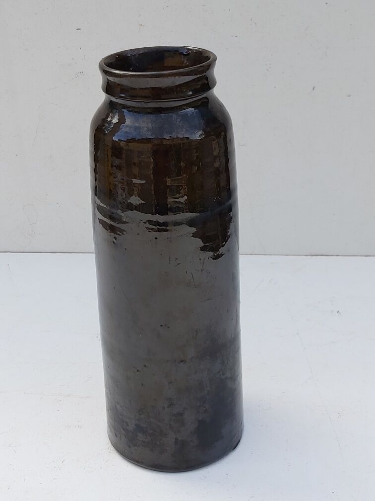 Ceramic vase the Poterie Dieulefit 33 cm