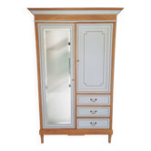 Armoire avec marqueterie, début 20e