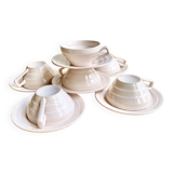 Art Deco Saint Amand cups