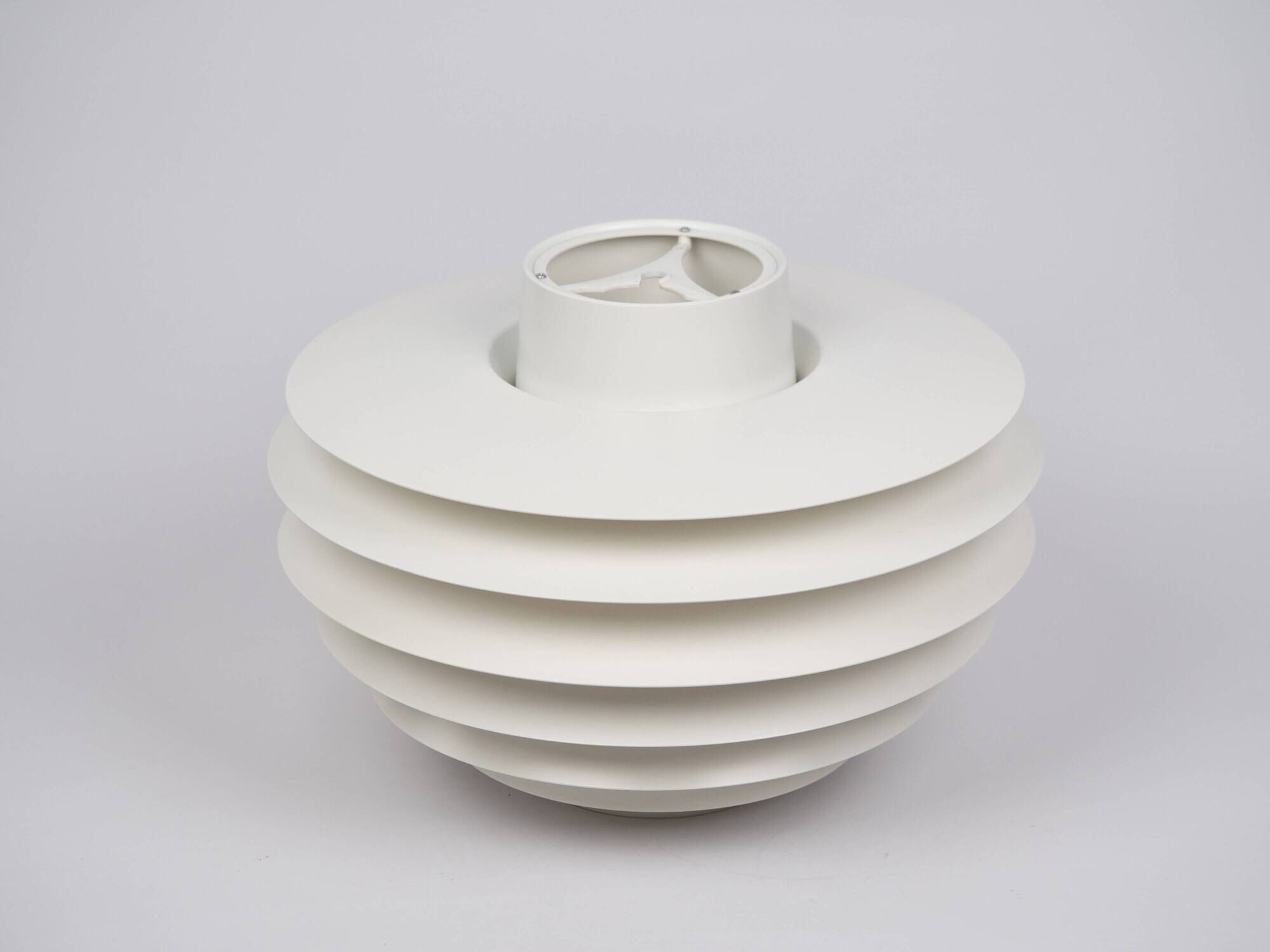 Lampe suspendue vintage danoise Verona par Svend Middelboe, Lyfa, 1962