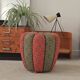Stool, footrest, tulip pouf Jindrich Halabala Cesky Nabytek