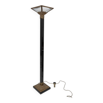 Gianfranco Frattini Art Deco Style Italian Floor Lamp by Relco Milano, 1970