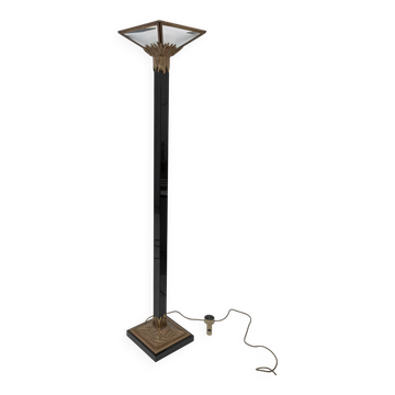 Gianfranco Frattini Art Deco Style Italian Floor Lamp by Relco Milano, 1970