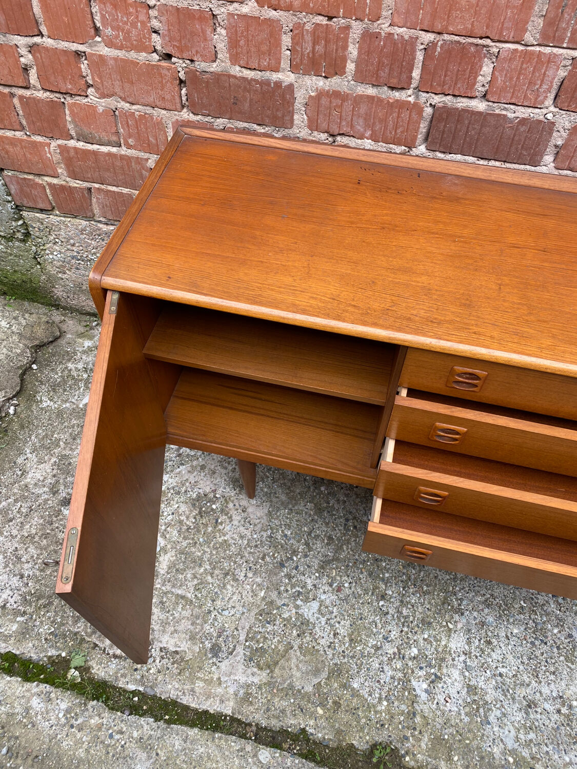 Scandinavian teak sideboard, 1960s