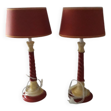 L.drummer bedside lamps