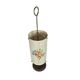 Dutch design - Umbrella bin (or umbrella stand) - hand-painted - enamel